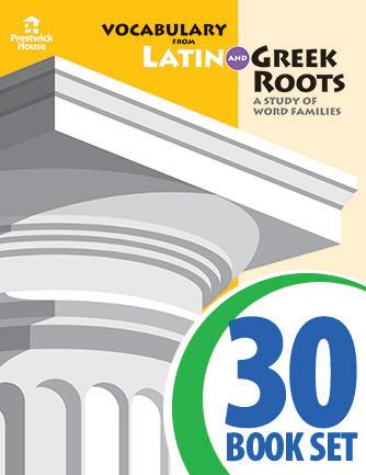 Vocabulary from Latin and Greek Roots - Level X - Super Set