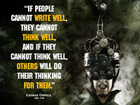 Author Speak: George Orwell