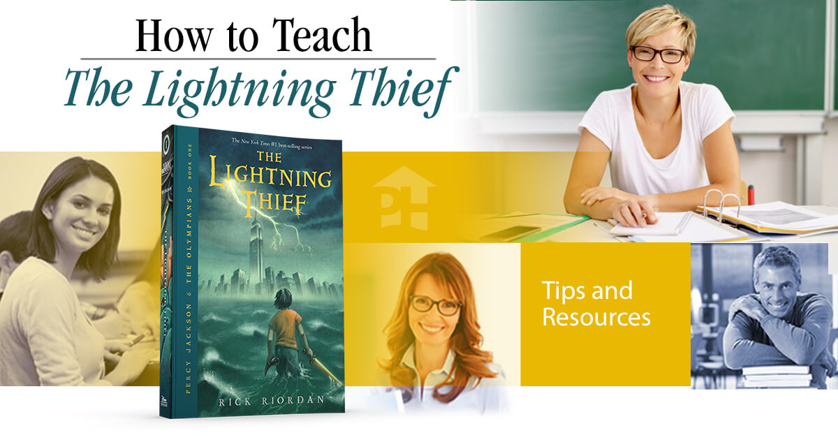 10 Creative Activities to Teach Percy Jackson & The Olympians: The  Lightning Thief by Rick Riordan Teaching Percy Jackson: 10 Creative  Activities - Presto Plans