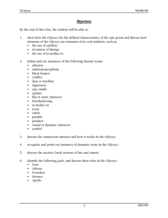 Literature Teaching Units Prestwick House