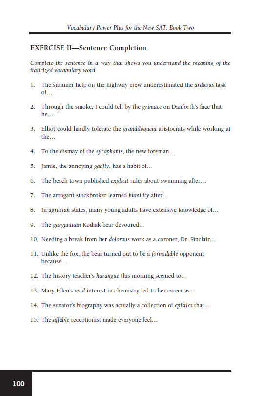 Printables Sat Vocabulary Practice Worksheets sat vocabulary practice worksheets versaldobip vintagegrn