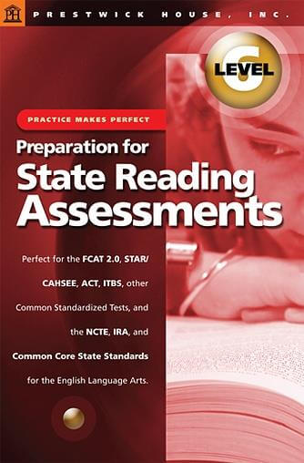 Preparation for State Reading Assessments - Level 6