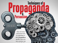 Techniques of Propaganda & Persuasion Poster