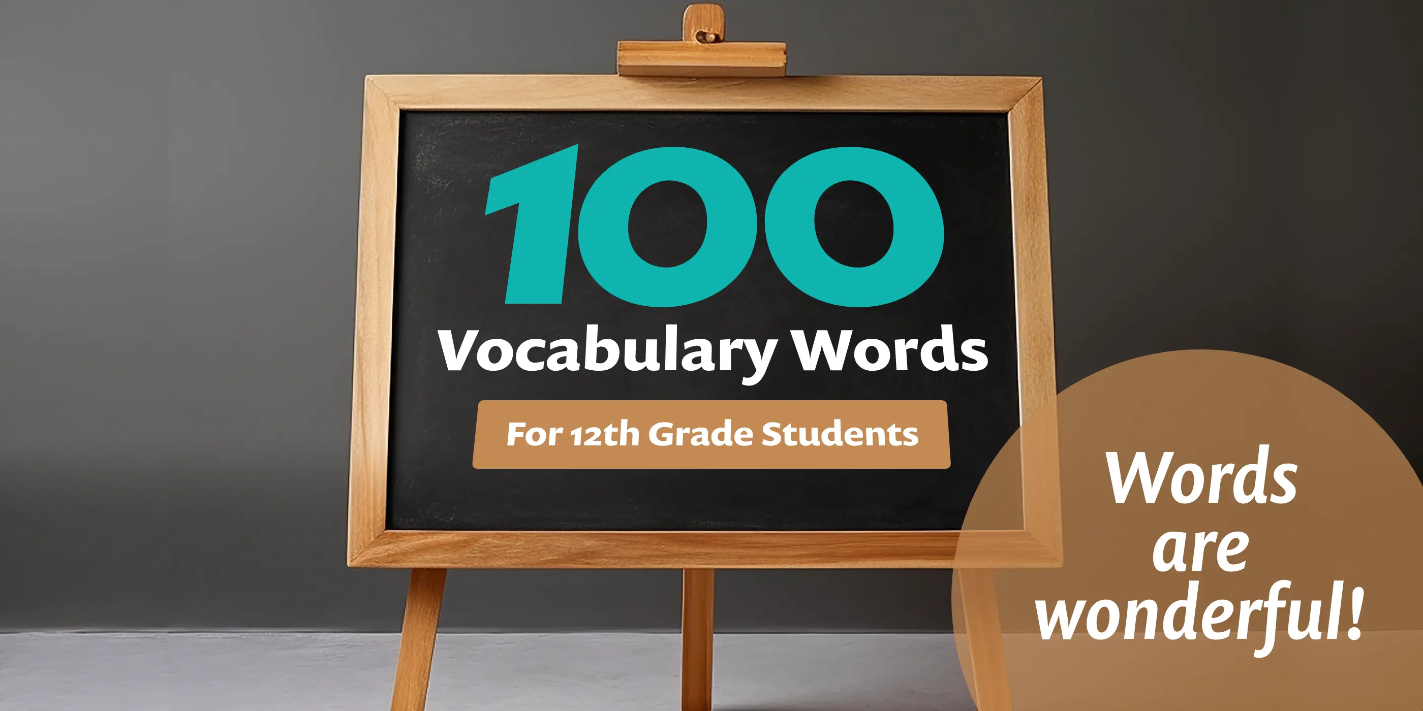 12th grade academic vocabulary words