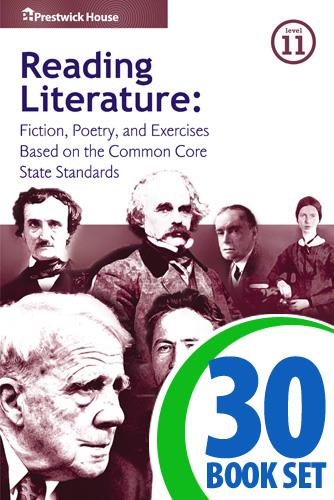 Reading Literature - Level 11 - 30 Books, Teacher's Edition, Homework and Classroom Activities