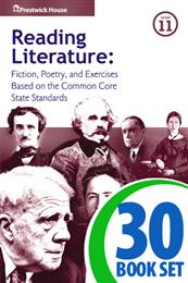 Reading Literature - Level 11 - 30 Books, Teacher's Edition, Homework and Classroom Activities