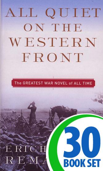 All Quiet on the Western Front - 30 Books and Complete Teacher's Kit