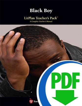 Black Boy: LitPlan Teacher Pack - Downloadable