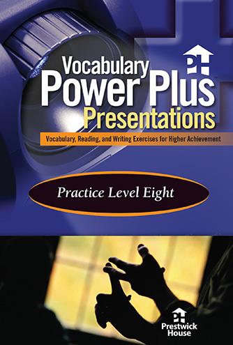 Vocabulary Power Plus Presentations: Practice - Level 8