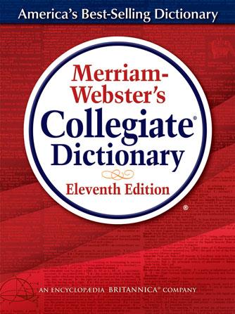 Merriam-Webster's Collegiate Dictionary (Thumb-Notched)