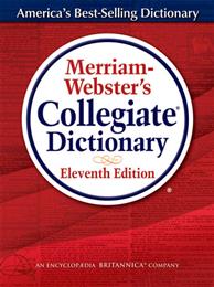 Merriam-Webster's Collegiate Dictionary (Thumb-Notched)