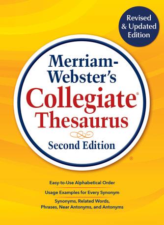 Merriam-Webster's Collegiate Thesaurus (Thumb-Notched Edition)