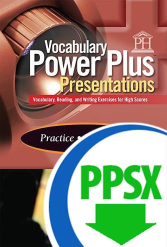 Vocabulary Power Plus Classic Presentations: Practice - Level 9 - Downloadable