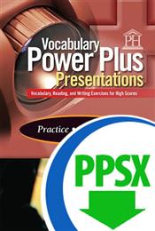 Vocabulary Power Plus Classic Presentations: Practice - Level 9 - Downloadable