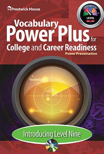 Vocabulary Power Plus for College and Career Readiness - Level 9 - Introduction Power Point