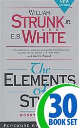 Elements of Style, The - 30 Books and Supplement