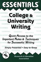 College and University Writing