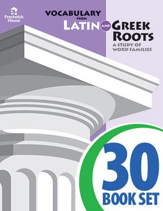 Vocabulary from Latin and Greek Roots - Level VII Super Set