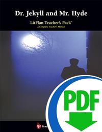 Dr. Jekyll and Mr. Hyde: LitPlan Teacher Pack - Downloadable