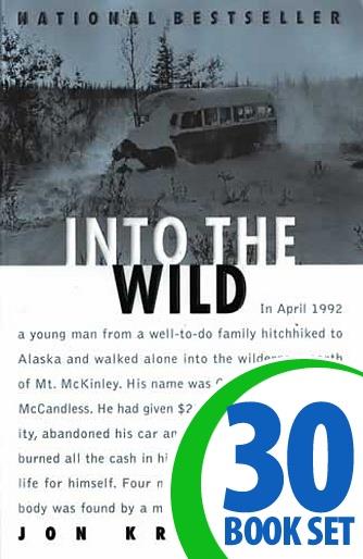 Into the Wild - 30 Books and Response Journal