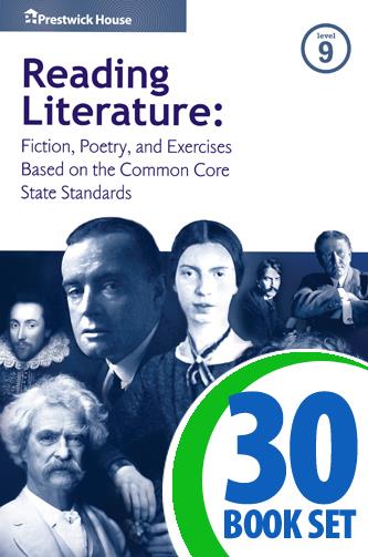 Reading Literature - Level 9 - 30 Books and Teacher's Edition
