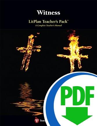 Witness: LitPlan Teacher Pack - Downloadable