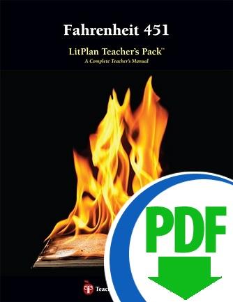 Fahrenheit 451: LitPlan Teacher Pack - Downloadable