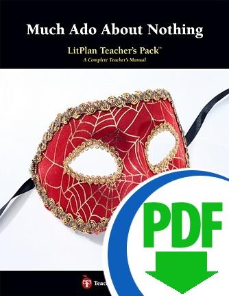 Much Ado About Nothing: LitPlan Teacher Pack - Downloadable