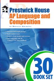 Prestwick House AP Language and Composition - 30 Book Class Set