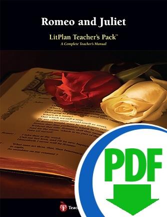 Romeo and Juliet: LitPlan Teacher Pack - Downloadable