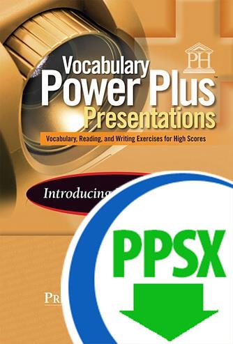 Vocabulary Power Plus Classic Presentations: Introduction - Level 11 - Downloadable