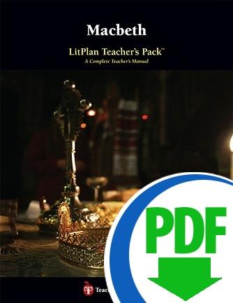 Macbeth: LitPlan Teacher Pack - Downloadable