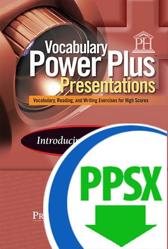 Vocabulary Power Plus Classic Presentations: Introduction - Level 9 - Downloadable