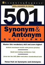 501 Synonym and Antonym Questions