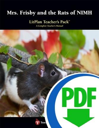 Mrs. Frisby and the Rats of NIMH: LitPlan Teacher Pack - Downloadable