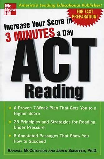 Increase Your Score in 3 Minutes a Day: ACT Reading