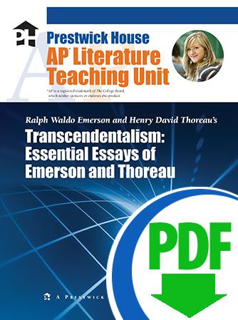 Transcendentalism: Essays of Emerson and Thoreau - Downloadable AP Teaching Unit