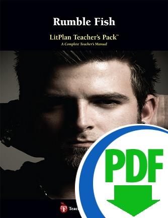 Rumble Fish: LitPlan Teacher Pack - Downloadable