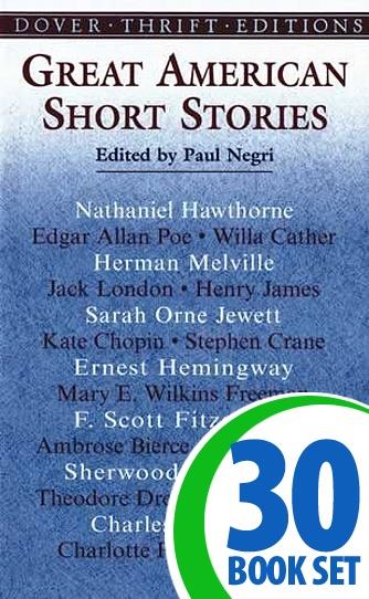 Great American Short Stories - 30 Books and Response Journal