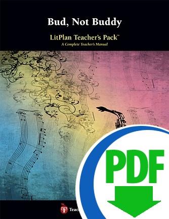 Bud, Not Buddy: LitPlan Teacher Pack - Downloadable