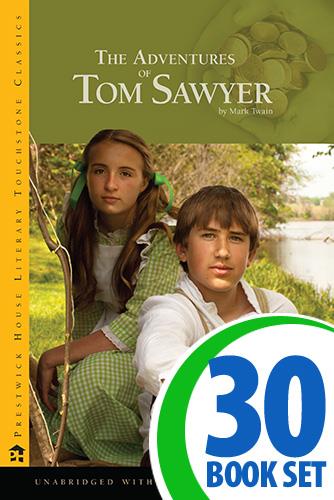 Adventures of Tom Sawyer, The - 30 Books and Activity Pack