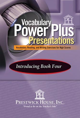 Vocabulary Power Plus Classic Presentations: Introduction - Level 12