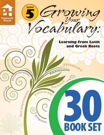 Growing Your Vocabulary: Learning from Latin and Greek Roots - Level 5