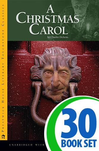 Christmas Carol, A - 30 Hardcover Books and Teaching Unit