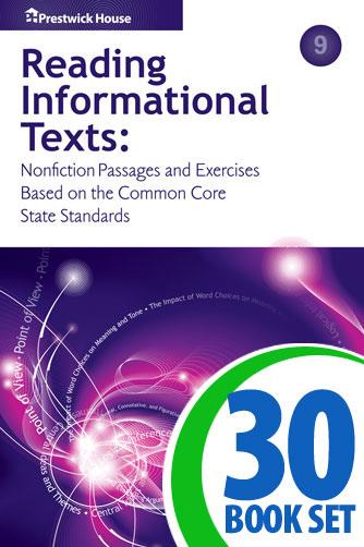 Reading Informational Texts - Book I - Complete Package