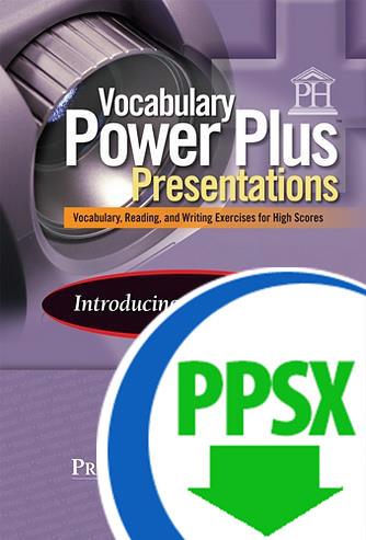 Vocabulary Power Plus Classic Presentations: Introduction - Level 12 - Downloadable