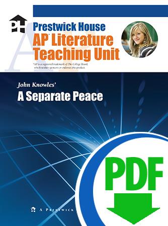 Separate Peace, A - Downloadable AP Teaching Unit