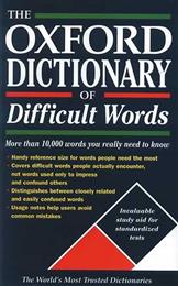 Oxford Dictionary of Difficult Words