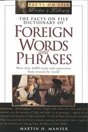 Dictionary of Foreign Words and Phrases