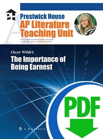 Importance of Being Earnest, The - Downloadable AP Teaching Unit